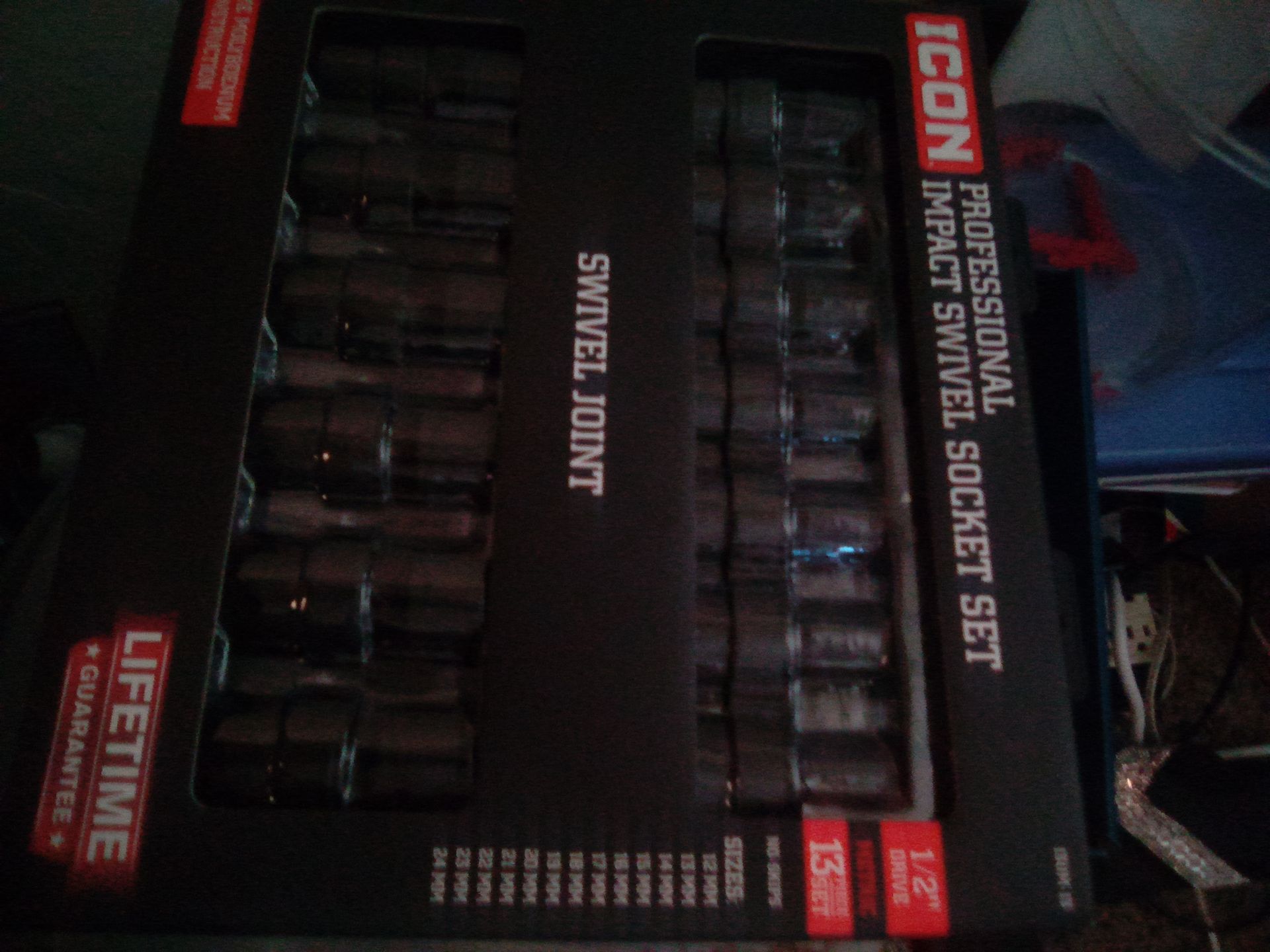 Icon professional impact swivel socket set ,half https://offerup.com ...