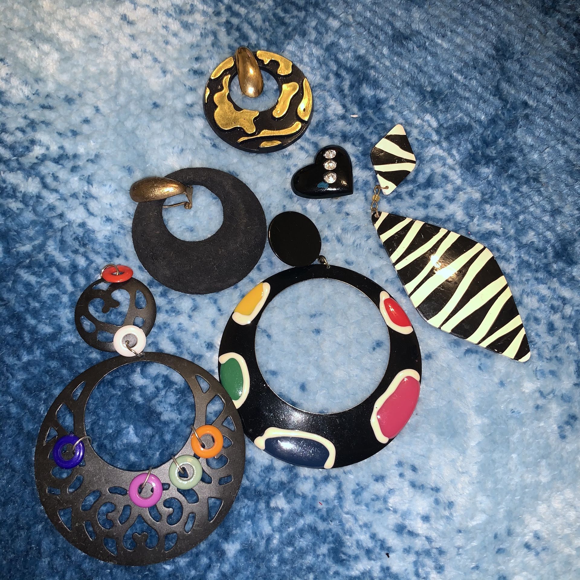 Authentic 80’s and 90’s ear rings