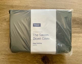 Casper Sateen Duvet Cover - Brand New!