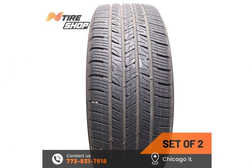 Set of 2 Used 9.5/32 235/50R19 99V Goodyear Assurance ComfortDrive
