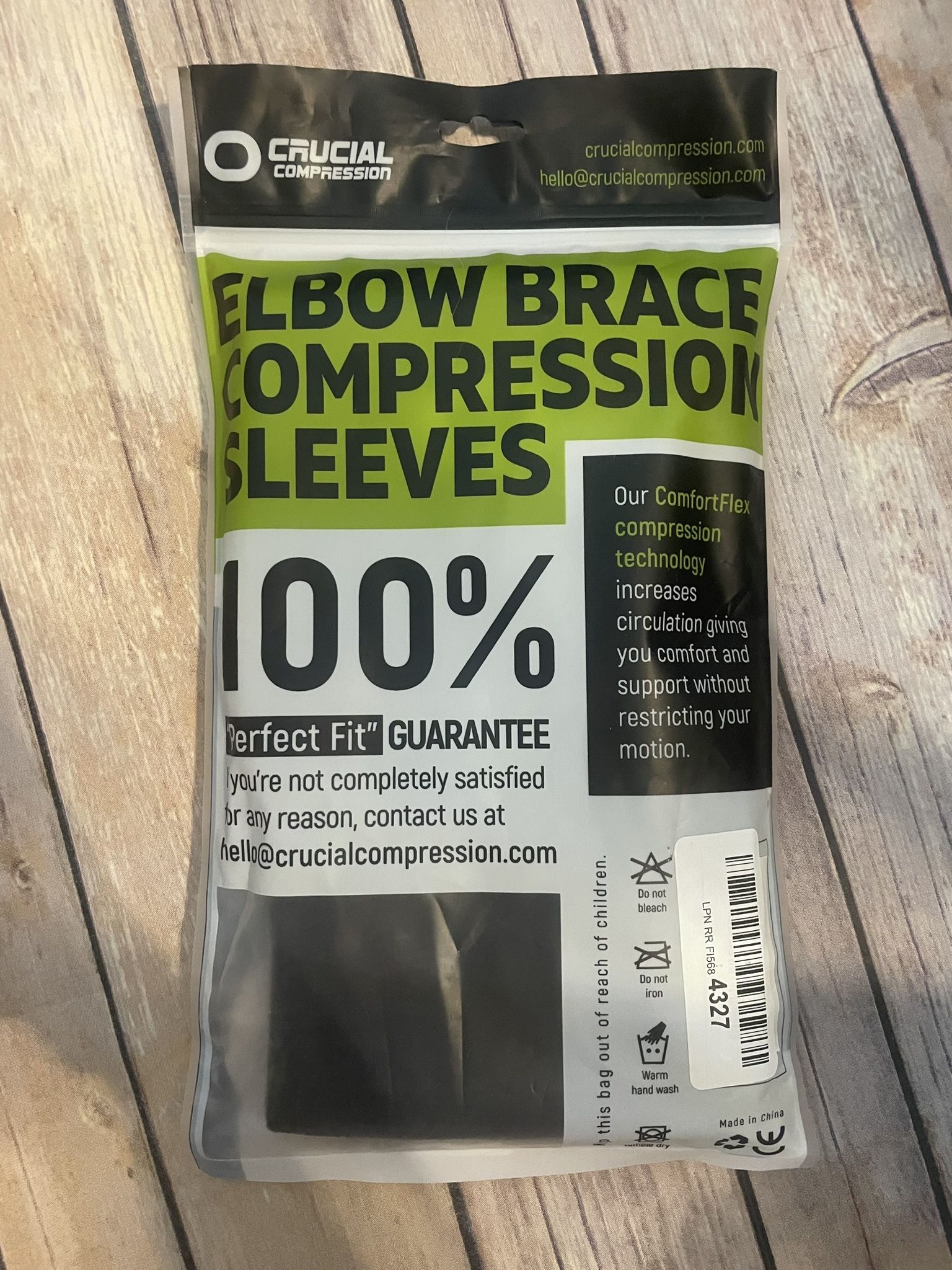 Crucial Compression Elbow Brace Compression Sleeve