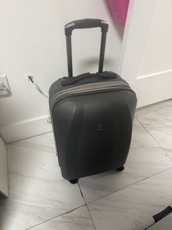 Luggage trolly size gray