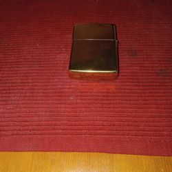 Solid Brass Zippo Lighter