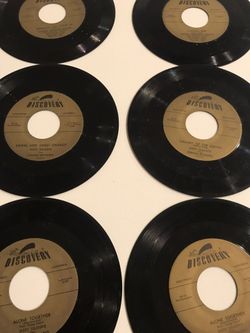 6 Vintage Discovery 45 records