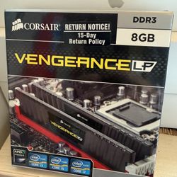 Corsair Vengeance LP (2 X 4GB) 8GB DDR3 Brand New!!
