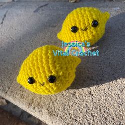 Crochet Lemon Stuffie 