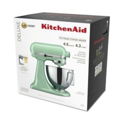 KITCHENAID Deluxe 4.5 Quart Tilt-Head Stand Mixer (Model: KSM97PT - Color: Pistachio)
