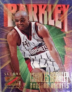 Charles Barkley Skybox Z Force Houston Rockets Card