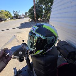 Bell Motorcylcle Helmet And Joe Rocket Jacket