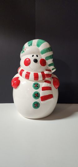 Snowman Cookie Jar