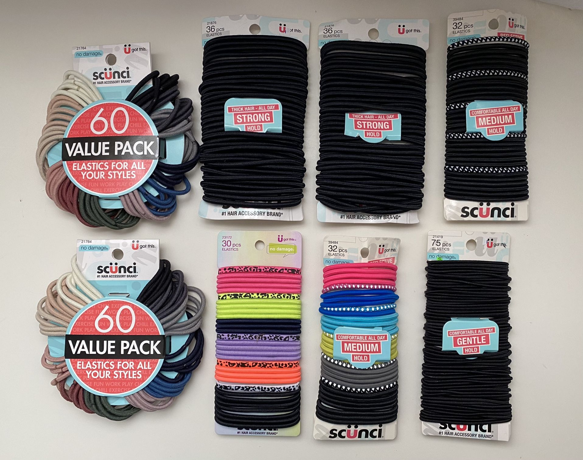 Scunci hair accessories - pony tail holders