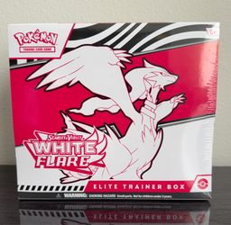 Pokemon Scarlet and violet White flare ETB