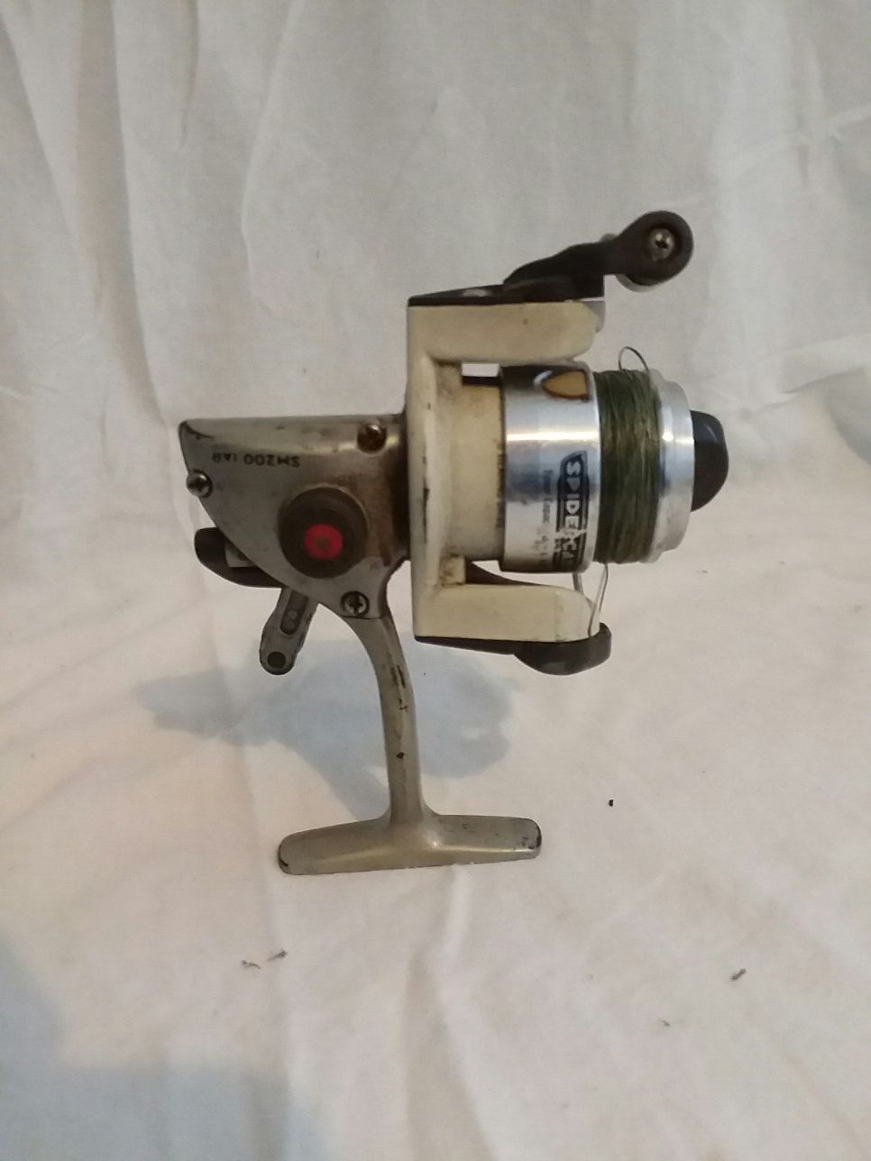 USED Mitchell SPIDERCAST SM200 1AR Fixed Spool Reel with Fishing Line