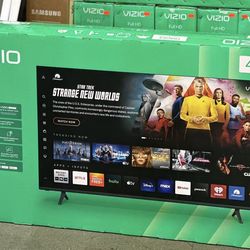 Vizio smart tv 40 inch new open box