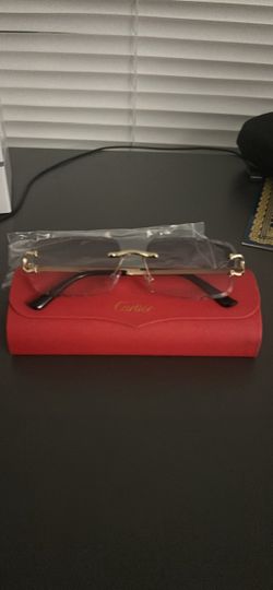 Cartier Rimless Glasses with Case