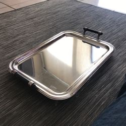 Large Silver Serving Tray