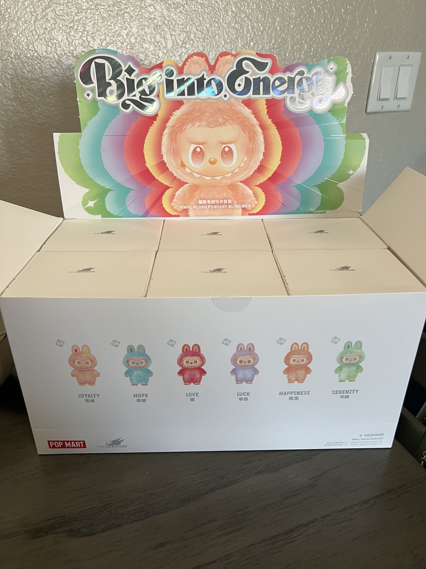 Pop Mart “Big Into Energy” Blind Boxes – $60 Each (Firm)