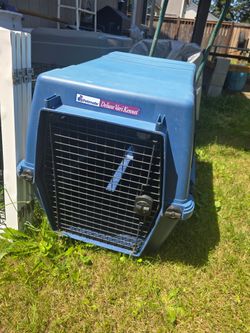3 large kennels and  free items