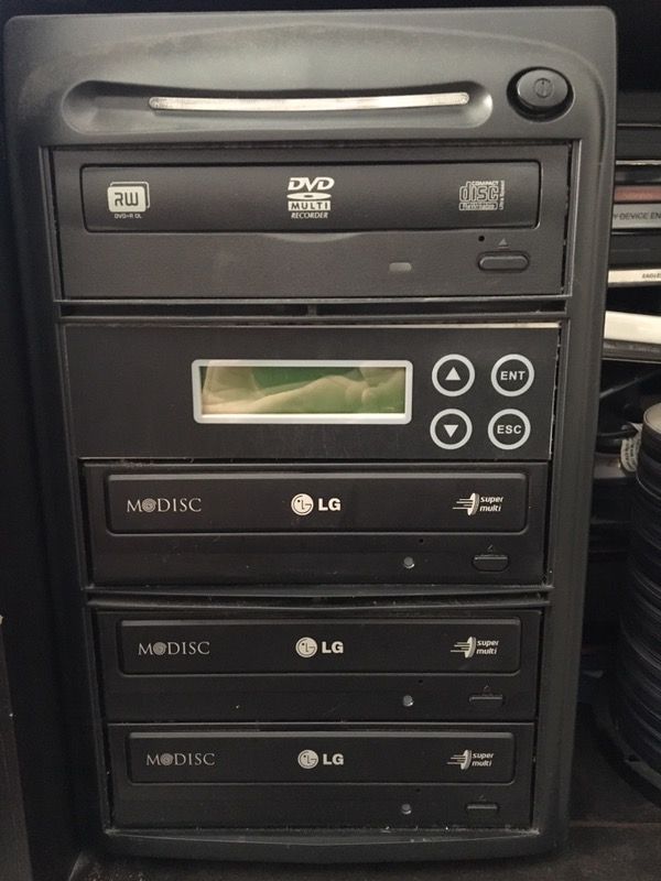 LG Reduplicates DVD/CD With Modisc