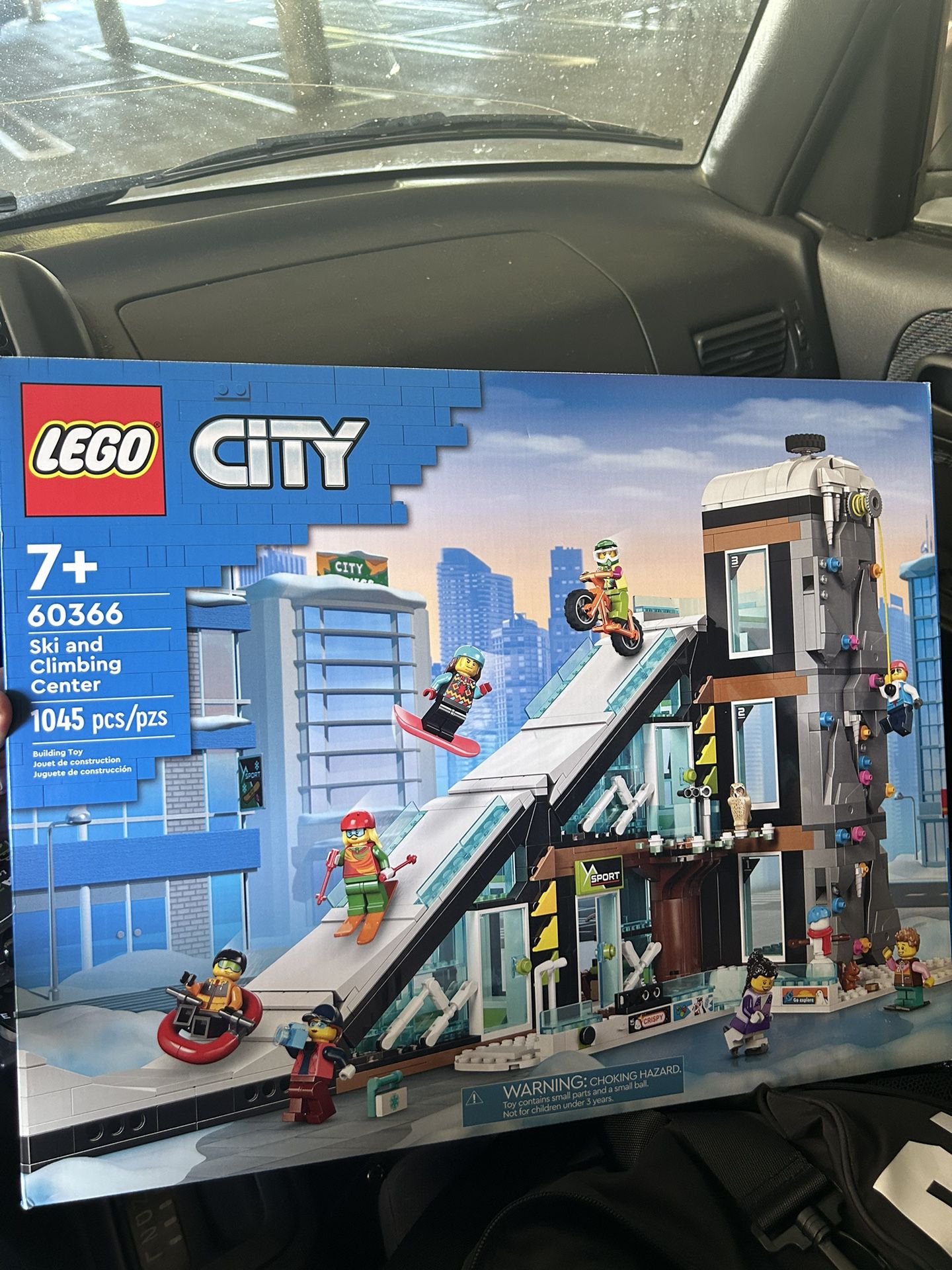 LEGO City Ski and Climbing Center Building Toy Set 60366