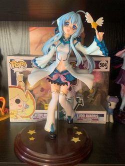 Retro anime figure