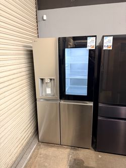 🔥LG STAINLESS STEEL SIDE BY SIDE REFRIGERATOR WITH CRAFT ICE MAKER AND REGULAR ICE MAKER🔥