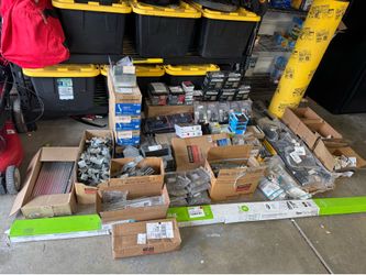 Construction Material Hardware Lot
