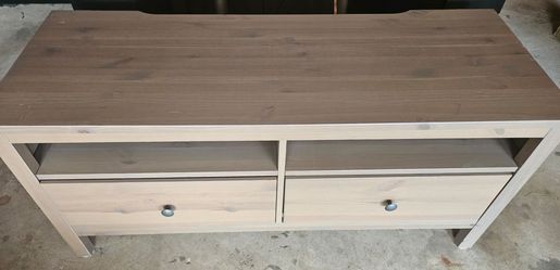 Solid pine TV console