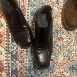 J Ferrar Dress Shoes Black 11.5 