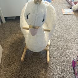 Toddler Unicorn Rocking Chair