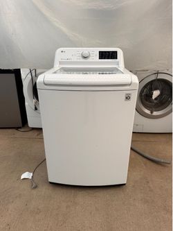 LG washer laundry