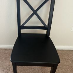 Black wooden Chair 