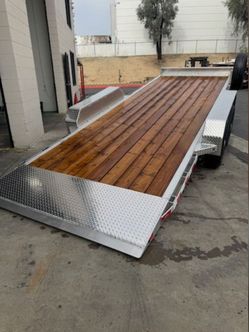 Nordtek Tilt Trailer Aluminum 7x22-2 14K GVWR