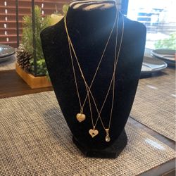 Chains Whit Pendant Real Gold For The Present