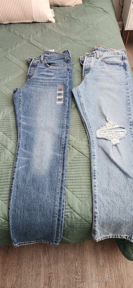 blue jeans Levi's 501