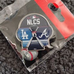 Baseball Pin Dodgers VS  Atlanta  2021 Edition