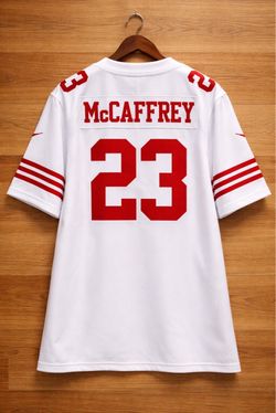 Nike McCaffrey #23 San Francisco 49ers Jersey