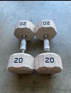 Athletic Works Relift 20lb Rubber Coated Dumbbell