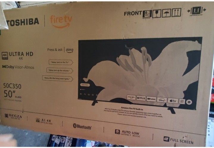 Brand New 50" Toshiba Smart Tv