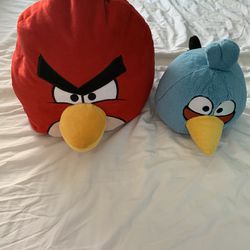Stuffed Animals, Angry Birds