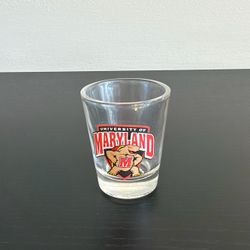 Hunter University of Maryland Shot Glass