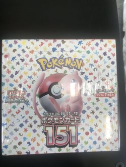  Pokemon Card Game Scarlet & Violet Enhanced Expansion Pack  Pokemon Card 151 Box (Japanese) : Toys & Games