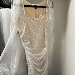 Court Style WEDDING dress