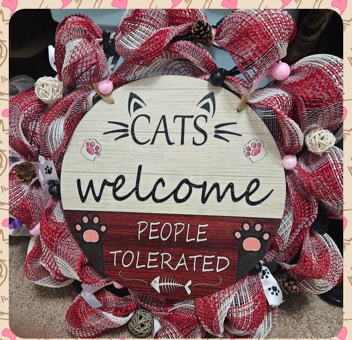 Cat Wreath