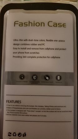 Phone case for IPhone X