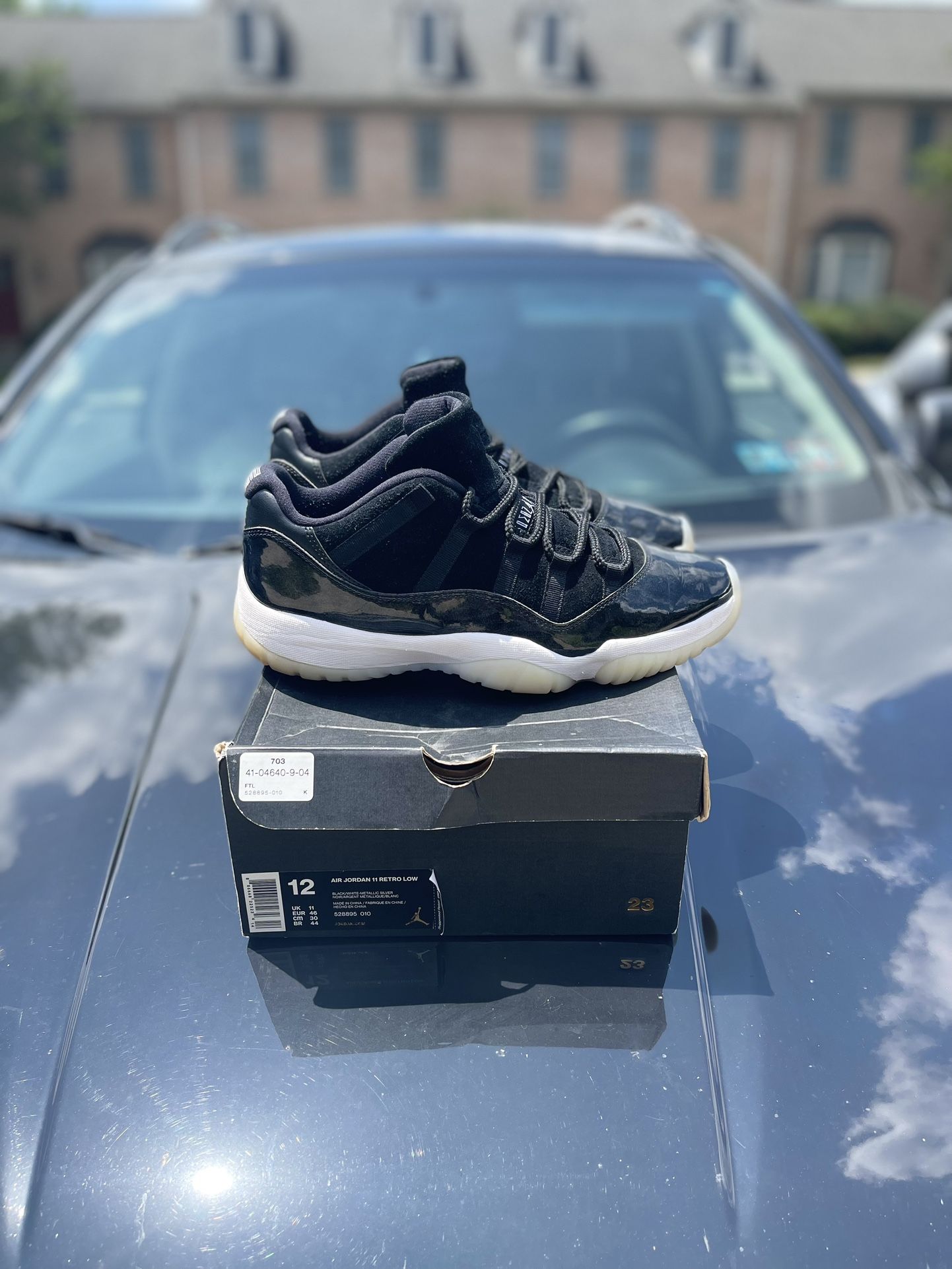 Jordan 11 Retro Low Barons Size 12