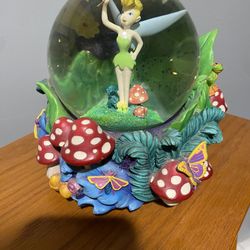 tinker bell disney globe