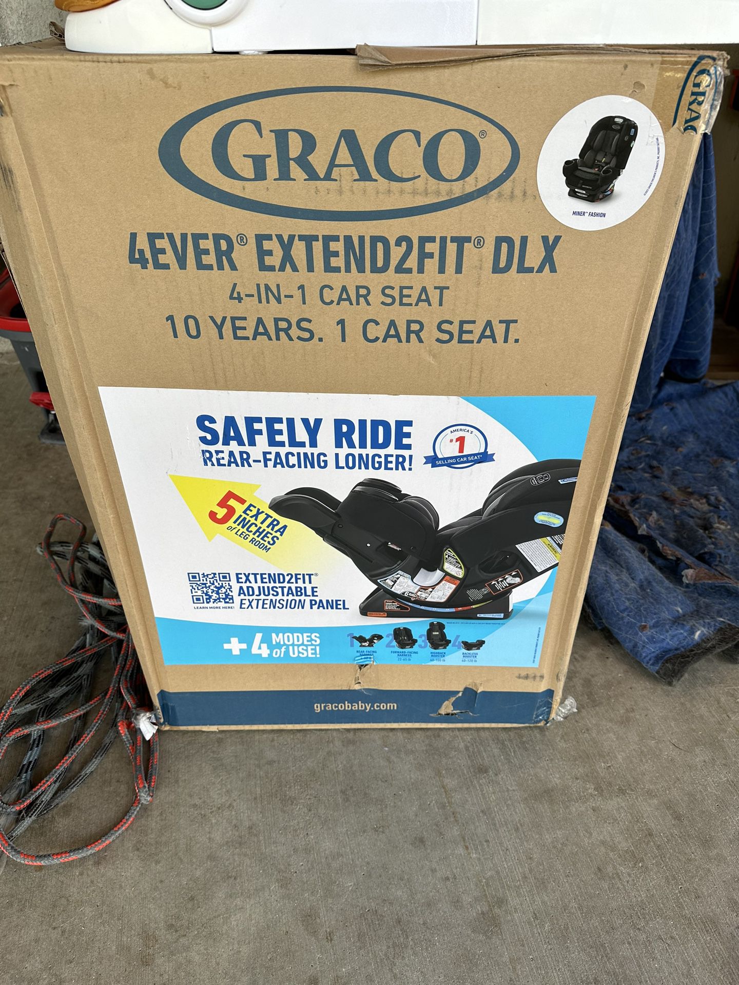 New Graco 4 In 1 Car seat Extreme 2 Fit 