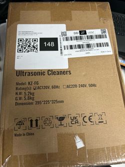 Ultrasonic cleaner