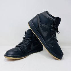 Jordan 1 Mid Winterized Black Gum 2019 AA3992-002 - Size 10.5